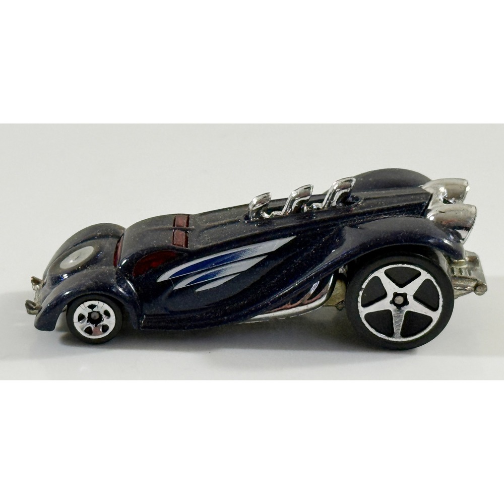 Hot Wheels Grandy Lusion Kids 1:64 Blue Metallic 2003 Diecast Car